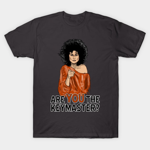 Are You the Keymaster? T-Shirt by Moysche